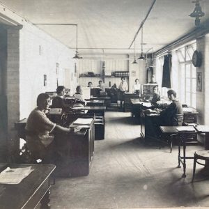 Women working in the office at Morlands, 1920s Photo: Morlands archive