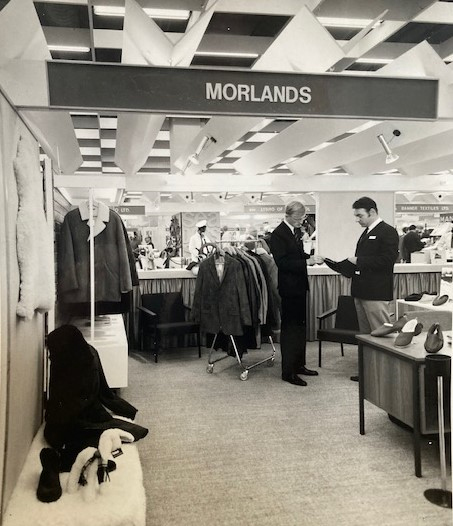 John Farrant and Don Hill at the Morlands trade stand in Cologne, 1968
Photo: Sally Hill