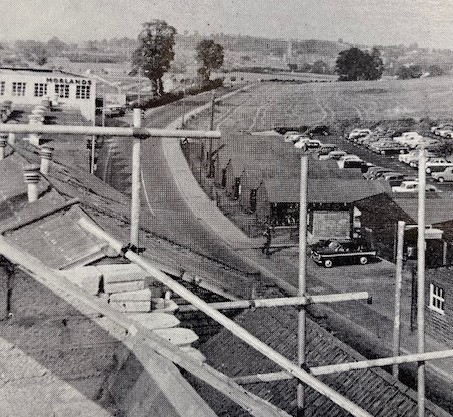 Looking towards Glastonbury
Photo: Morlands Magazine, Autumn, 1961