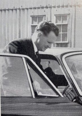George Hill, who worked in Sales at Morlands. Photo: Morlands Magazine, Spring 1964