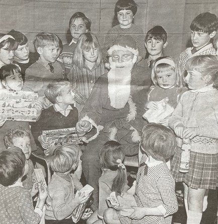 Fred Davies/Father Christmas, 1968
Photo: Caroline Bethell